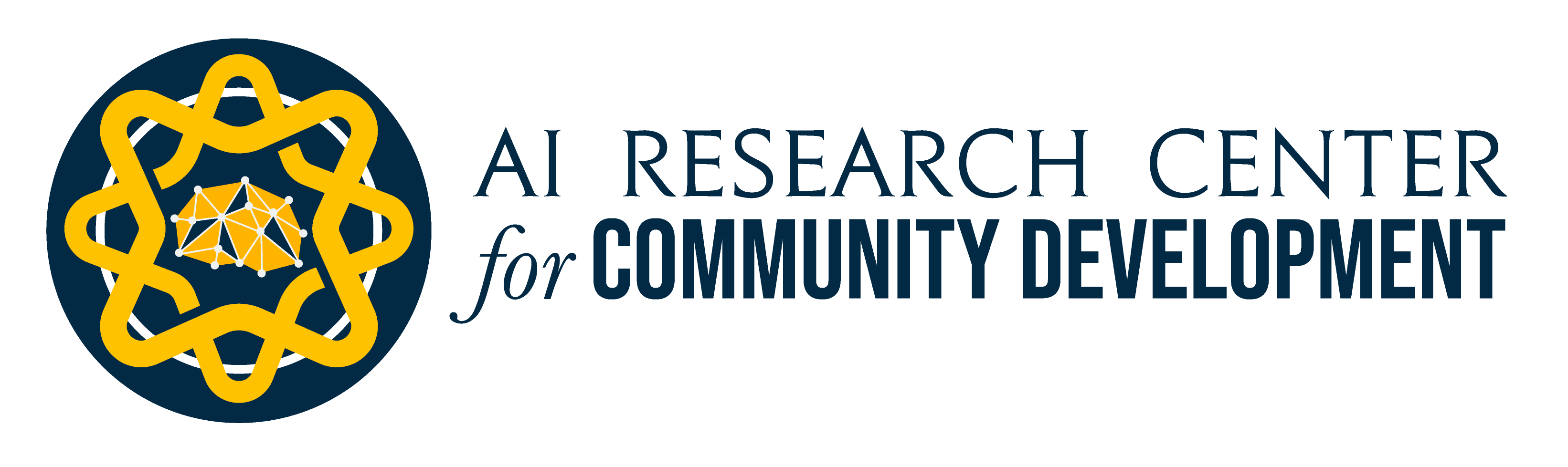 Logo for AI Research Center for Community Development