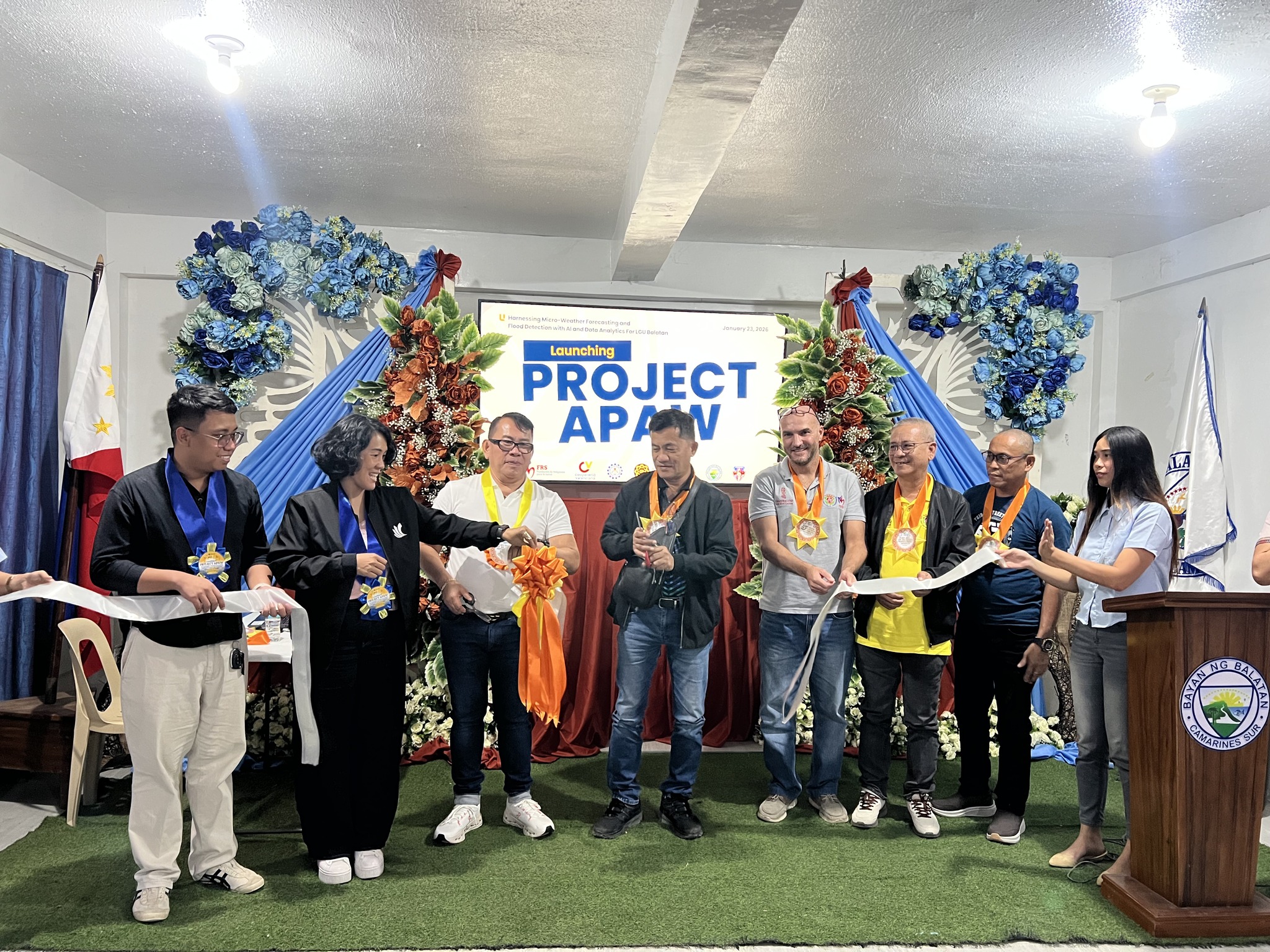 Project APAW officially launched in LGU Balatan